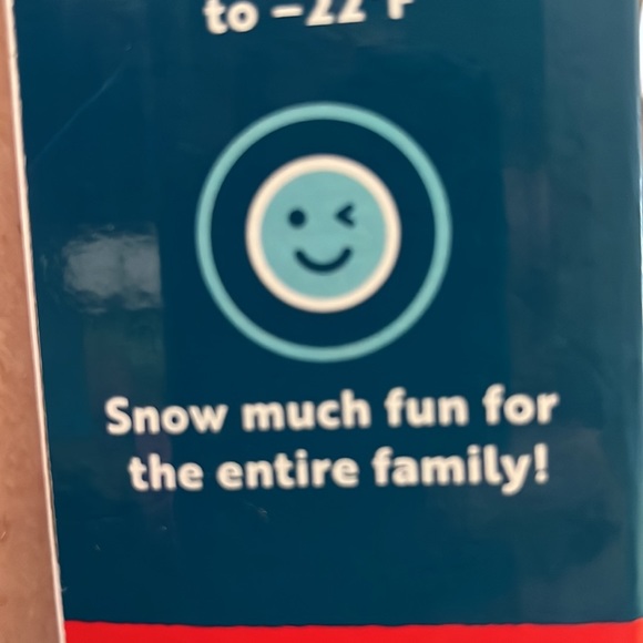 NIB  Arctic Adventures inflatable 33 inch snow tube Blue & White tube New in box - Picture 10 of 10